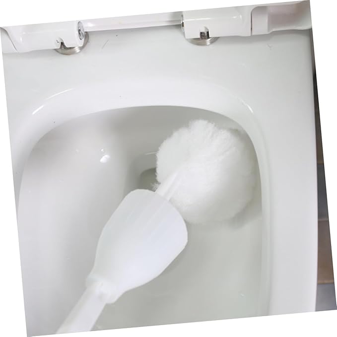 Zerodeko 5pcs Soft Bathroom Cleaning Brush for Efficient Bathtub and Toilet Cleaning Compact Design for Spaces Household Cleaners