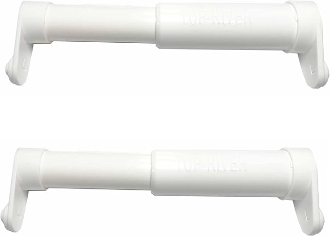 Top River Toilet Paper Holder Extender, Fit Double Rolls and Triple Rolls, Mega Rolls and Large Toilet Paper Rolls (Set of 2)