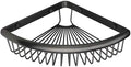 Corner Shower Basket Brass Shower Caddies for Bathroom Corner Caddy Bathroom Shelf Organizer Matte Black