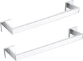 BANOLUX Towel Rack, 12-Inch Single Towel Bars for Bathroom, Towel Racks for Bathroom Wall Mounted SUS304 Stainless Steel Hand Towel Holder Heavy Duty, Chrome Towel Bar 2 Pack, A7-TB-PC-12IN-2PACK