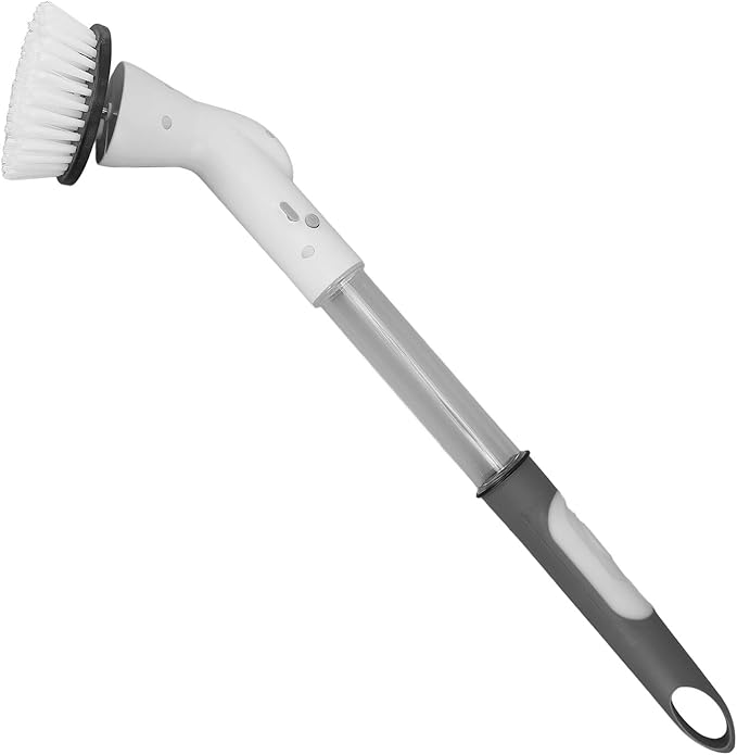 Zerodis Electric Spin Scrubber Brushes Brush Scrubber with Replaceable Brush Heads IPX7 Waterproof Power Cleaning for Bathroom Tub Floor Tile Shower Electric Spin