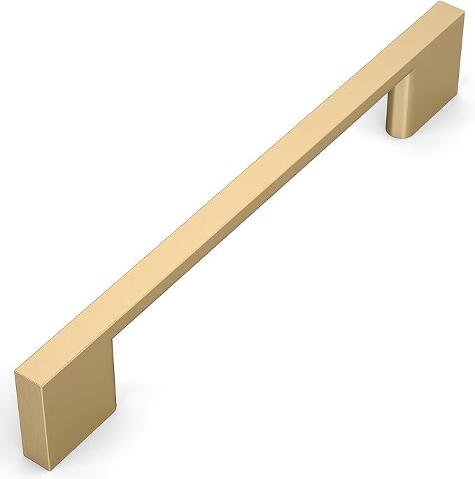Amerdeco 30 Pack Champagne Bronze Cabinet Pulls 3.25 Inch(128MM) Hole Centers Kitchen Cabinet Handles Cabinet Hardware Kitchen Handles for Cabinets Cupboard Handles Drawer Pulls ZH0060…