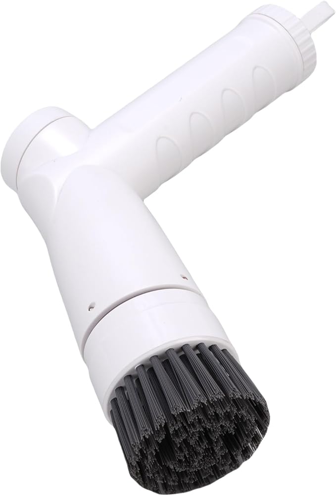 Electric Scrubber Powerful Cordless Cleaning Brush for Kitchen Stove Dishes & Floors, Rechargeable Scrubber IPX7 for TimeSaving Cleaning Parents (2500mAh)