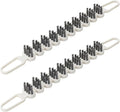 SUPVOX 2pcs Bendable Crevice Cleaning Brush Double-end Small Multi-use Kitchen Scrub Tool for Narrow Gaps and Corners