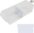 (32-Pack) Small Drawer Dividers compatible with Craft Cabinet and Hardware Storage Organizers, (Dividers Only)