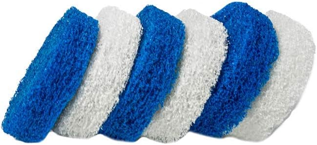 RotoScrub 6 Pack Multi-Purpose Scrub Pad Replacement Kit for use with RotoScrub Drill Accessories