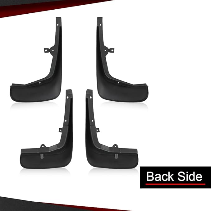 Mud Flaps Splash Guard Mudguard 4PCS Compatible with LR Range Rover Sport L320 All Engine First Generation 2006-2013 Black
