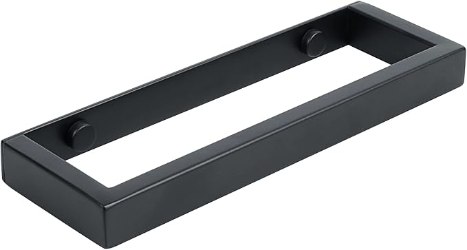 Alise Bath Towel Bar,Wall Mount Towel Holder Towel Rack Towel Hanger for Bathroom Lavatory,8 Inch SUS304 Stainless Steel Towel Rail,Matte Black