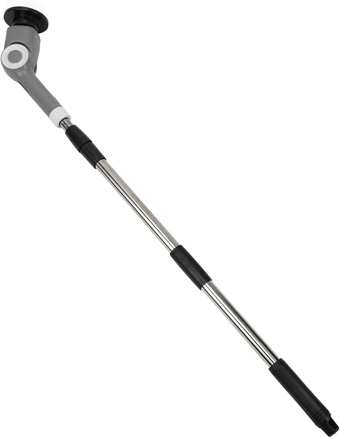 Electric Spin Scrubber 3 Speeds IPX7 Water Electric Cleaning Brush Cordless Power Shower Scrubber with 7 Brush Heads for Bathroom Kitchen