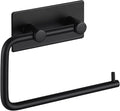KES Toilet Paper Holder Self Adhesive Stainless Steel Tissue Towel Paper Roll Holder RUSTPROOF Matte Black, A7070-BK