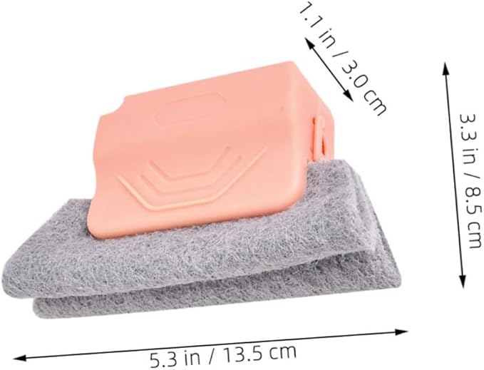 3pcs Window Groove Cleaning Brush Set for Crevice and Grout Scrubbing Household Track Cleaner Tools for Small Spaces and Door Frame Maintenance