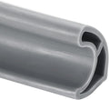uxcell Shower Water Barrier, 78" TPE Splash Guard Shower Water Stopper Retention System for Bathtub Sink Washing Machine Dry and Wet Separation, 1.18"W x 1.77"H, Gray