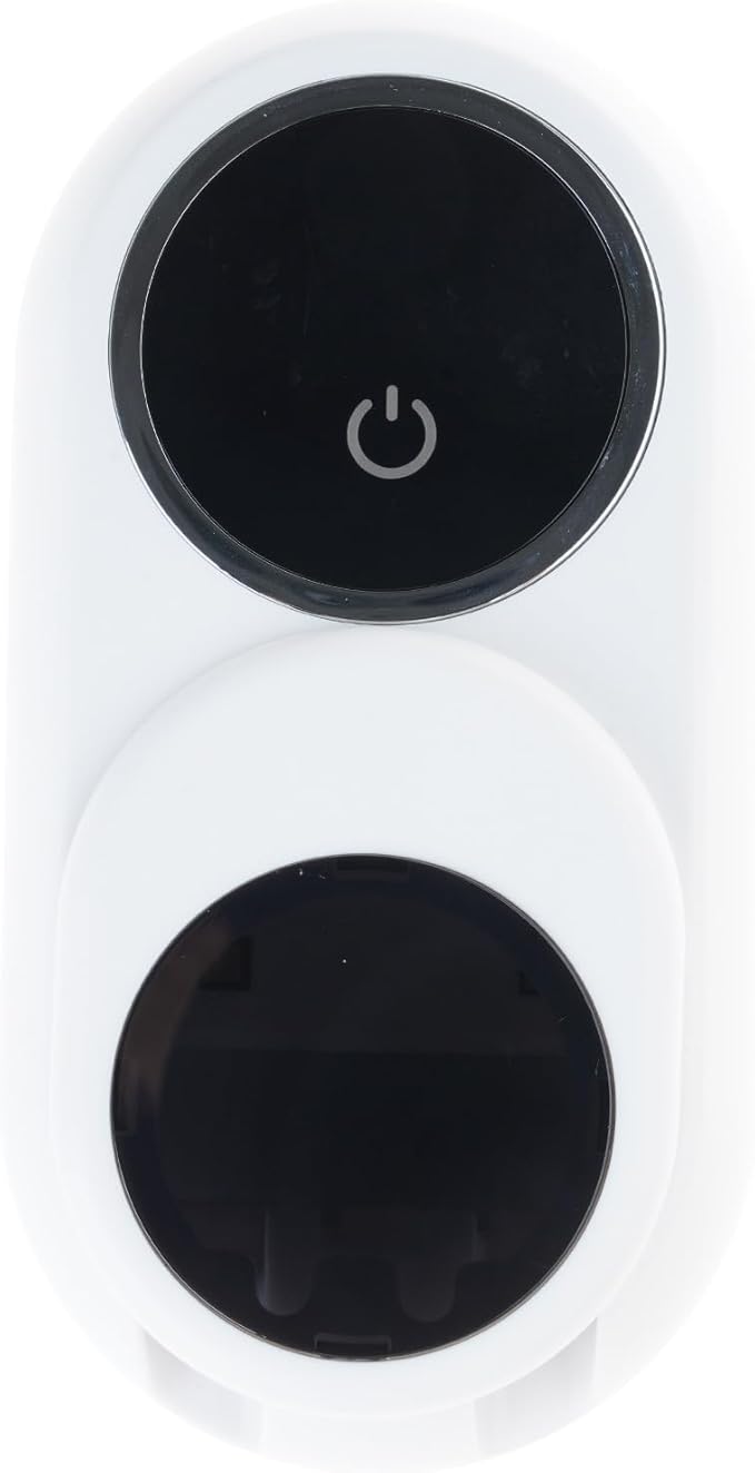 Double Toothbrush Holders Wall Mounted Organizers with Display Rechargeable Charging for Bathroom Wall Mounted Double Dryer Holders