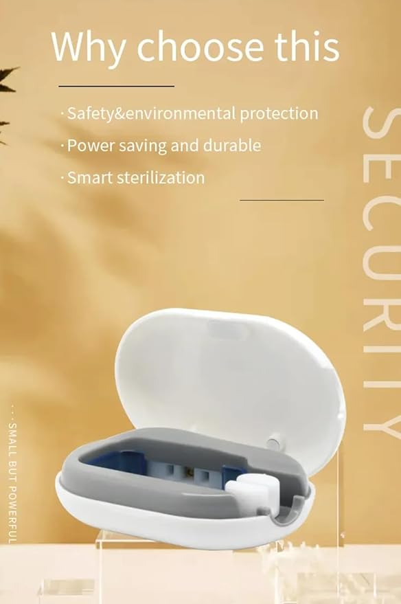 Sky Blue SSR UV Portable Toothbrush Holder
