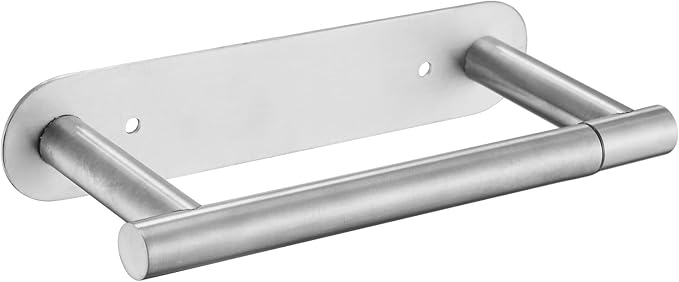 Movable Toilet Paper Holder Brushed Roll Holder, Paper Towel Holder