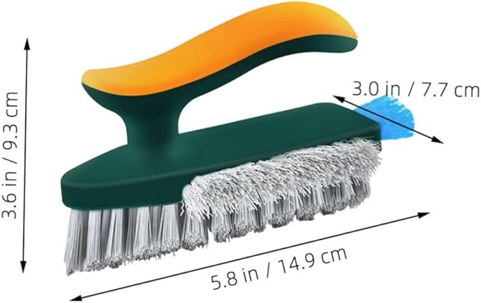 Household Multi-use Crevice Cleaning Brush Versatile Indoor Scrub Tool for Grout Sinks and Corners Ergonomic Grip for Easy Handling for Kitchen and Bathroom Cleaning