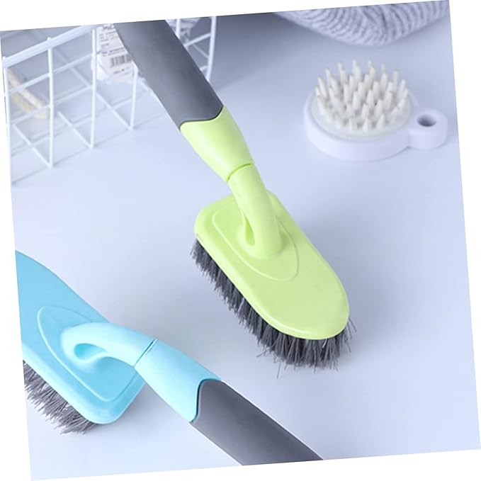 Mobestech Floor Brush Groove Corner Brush Floor Scrub Home Groove Gap Washing Grout Handle Scrub Kitchen Carpet Tile Bottle Plastic Clean