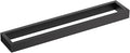 TNOMS Single Towel Bar Towel Holder Bathroom Hardware Accessories,Stainless Steel Wall-Mounted Towel Rack Towel Rail,20 Inches Matte Black