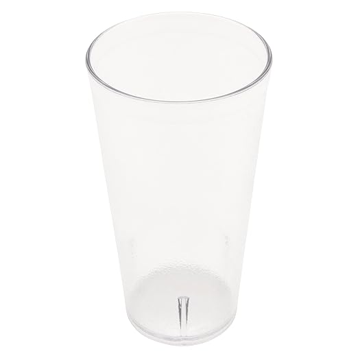 G.E.T. 6620-1-CL-EC Heavy-Duty Plastic Restaurant Tumblers, 20 Ounce, Clear (Set of 4)