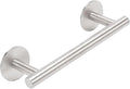 9 Inch Brushed Nickel Hand Towel Holders - Small Space Solutions Towel Rack for Bathroom&Kitchen, Stainless Steel Self Adhesive Bathroom Towel Bar, Towel Organizer Bathroom Hardware