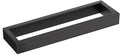 TNOMS Single Towel Bar Towel Holder Bathroom Hardware Accessories,Stainless Steel Wall-Mounted Towel Rack Towel Rail,12 Inches Matte Black