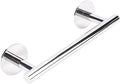 9 Inch Polished Chrome 304 Stainless Steel Towel Hanger for Bathroom - Adhesive & Wall Mount Towel Holder, New Apartment Essentials, Space-Saving Bathroom Furniture for Small Spaces