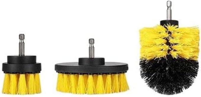 Drill Brush Attachment Set, Power Scrubber Brush Cleaning Kit, Electric Drill Brush, for Bathroom Surfaces, Grout, Floor, Tub, Shower, Tile, Corners, Kitchen