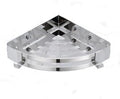 Stainless Steel Bathroom Caddy Storage Organizer Wall Mounted Kitchen Corner Shelf