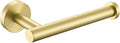 APLusee Toilet Paper Holder Brushed Gold, 304 Stainless Steel Heavy-Duty Tissue Holder for Bathroom Powder Room, Wall Mounted