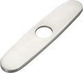 Hole Cover Deck Plate Escutcheon 10 Inch for Bathroom or Kitchen Sink Faucet Single Hole Stainless Steel Brushed Nickel Faucet Deck Plate…