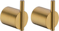 RANDOM Champagne Bronze Towel Hooks for Bathrooms Wall Mount Coat Hooks SUS304 Stainless Steel Hand Towel Robe Hook.RD-96068-8CB