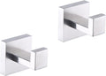 GERZWY Brushed Stainless Steel Towel Hook Robe Hook Coat Hook Heavy Duty Wall Mounted Luxury Hooks for Bathroom Hotel 2 Pack FG1607-2LS