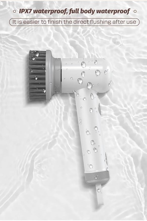 New Wireless Electric Cleaning Brush Housework Kitchen Dishwashing Brush Bathtub Tile Professional Cleaning Brush Labor