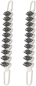 Uonlytech Bendable Multifunctional Cleaning Brush Flexible Crevice Tool for Narrow Gaps and Dead Corners 10.39In Soft Bristles for Household and Car Use