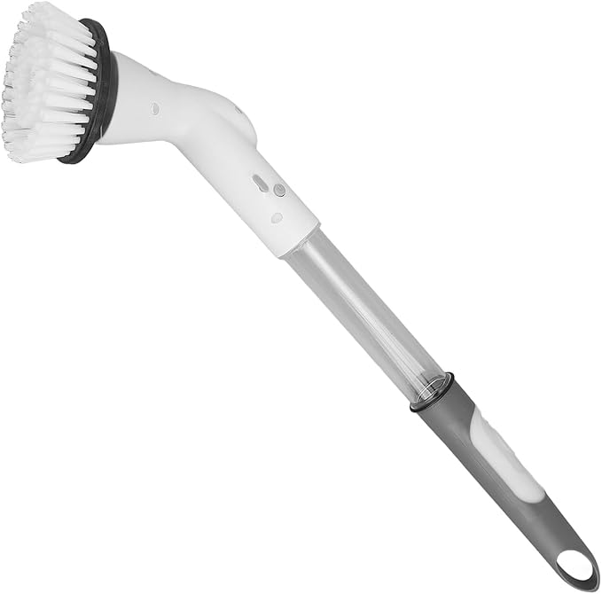 Electric Spin Scrubber Cordless Multifunctional Power Cleaning Brush with for Household Clean Long Handle Toilet Brush IPX7
