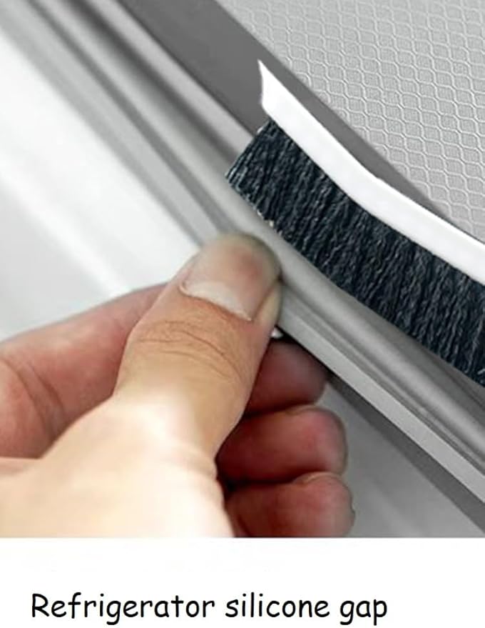 2PCS/Set Long Handle Crevice Cleaning Brush, Hard-Bristled Gap Scrub Brush, Toilet Gap Cleaning Brush Tool