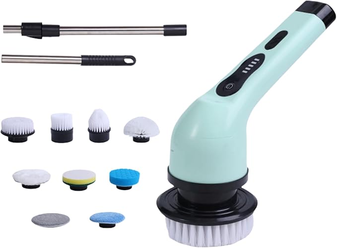 Electric Multi-Function Cleaning Brush - Suitable for Home Kitchen Bath Glass, Handheld, Powerful, Cordless Electric Multi-Function Cleaning Brush