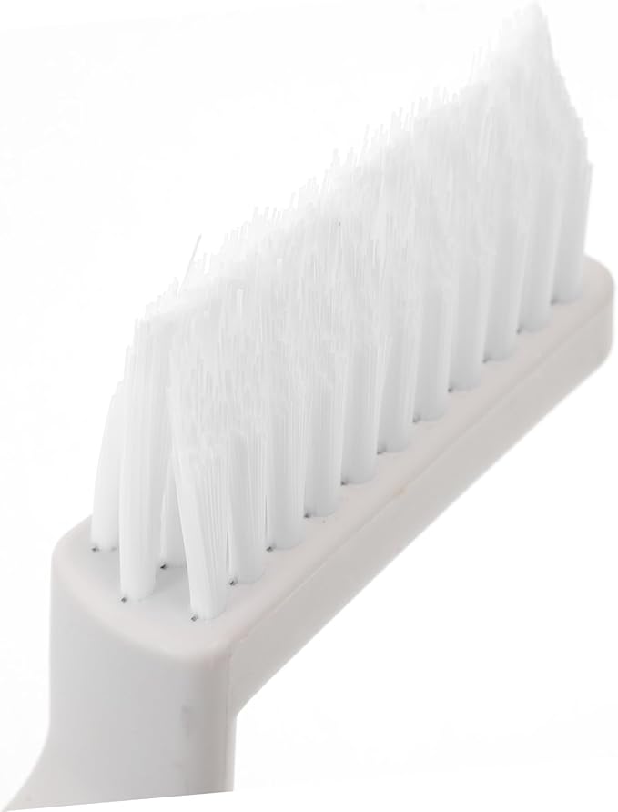 2pcs PP Scrub Brush for Tile and Floor Cleaning Multifunctional Grout Cleaner with Handle for Bathroom Kitchen Baseboards Showers Efficient Floor Scrubber Tool