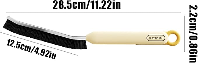 Crevice Brushes for Cleaning, Dead Corners Grout Scrub Cleaning Brush, Multi-Purpose Scrubber Long Handle Cleaner Tools Dust Remover for Tiles Bottle Cup Teapot