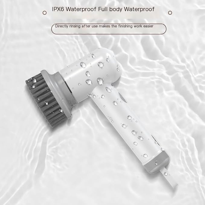 New Q1 Electric Cleaning Brush Electric Brush Cleaning Brush Wireless Handheld Multifunctional Kitchen Stove Cleaning Brush