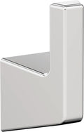 Amerock BH3600026 | Chrome Single Robe Hook | 3-9/16 in. (90 mm) Length Towel Holder | Blackrock | Towel Hook for Bathroom | Bathroom Hardware | Bath Accessories