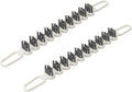 2pcs Bendable Double-end Cleaning Brush Multi-Functional Crevice Scrub Tool for Kitchen and Bathroom Corners, Hard Bristle Gap Brush for Tile, Grout, and Metal Surface Cleaning