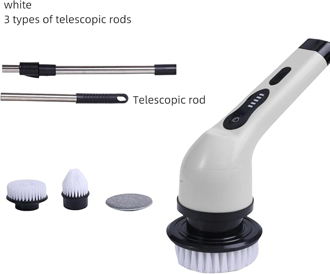 Electric Multi-Function Cleaning Brush - Suitable for Home Kitchen Bath Glass, Handheld, Powerful, Cordless Electric Multi-Function Cleaning Brush