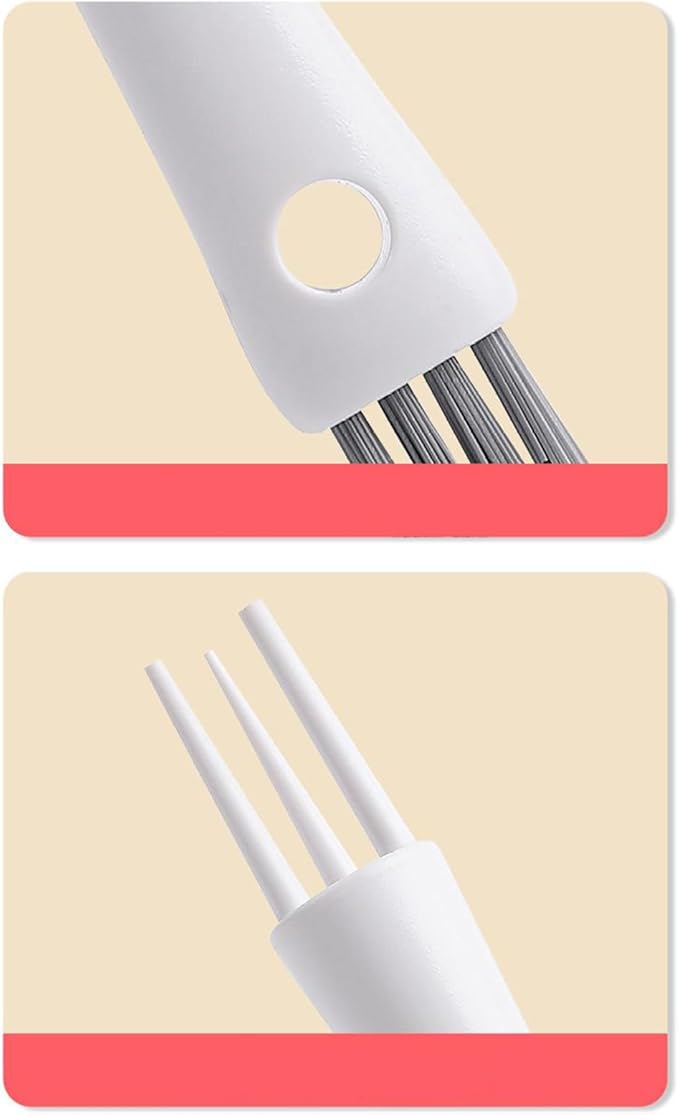 Crevice Cleaning Brush - 16.5×2cm Multipurpose Floor Grout Cleaner Tool | Suitable Tile Crevice Scrubber, Narrow Cleaning Brush for Home Apartment Office Farmhouse Living Room Bedroom