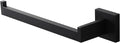 LANC Bathroom Hand Towel Holder Left Side Matte Black Hand Towel Bar 10 Inche Square Towel Ring for Kitchen Cabinet Toilet Door Wall Mount Stainless Steel Towel Racks Hanger,A8806MB-LF