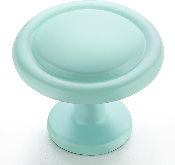 Ravinte 55 Pack 1-1/4 inch Kitchen Cabinet/Drawer/Dresser Knobs Green Zinc Drawer Pulls/Handles