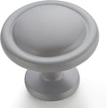 Ravinte 1 Pack 1-1/4 inch Kitchen Cabinet/Drawer/Dresser Knobs Grey Zinc Drawer Pulls/Handles