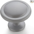 Ravinte 15 Pack 1-1/4 inch Kitchen Cabinet/Drawer/Dresser Knobs Grey Zinc Drawer Pulls/Handles