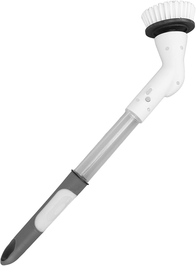Electric Spin Scrubber Efficient Power Cleaning Brush for Home Bathroom Kitchen with Replaceable Heads for Mobility Limited Users Cordless Multifunctional Long Handle