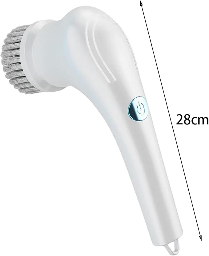 5-in-1 WL Electric Cleaning Brush USB Charging Kitchen Bathroom Window Toilet Dishwashing Multifunctional Cleaning Brush